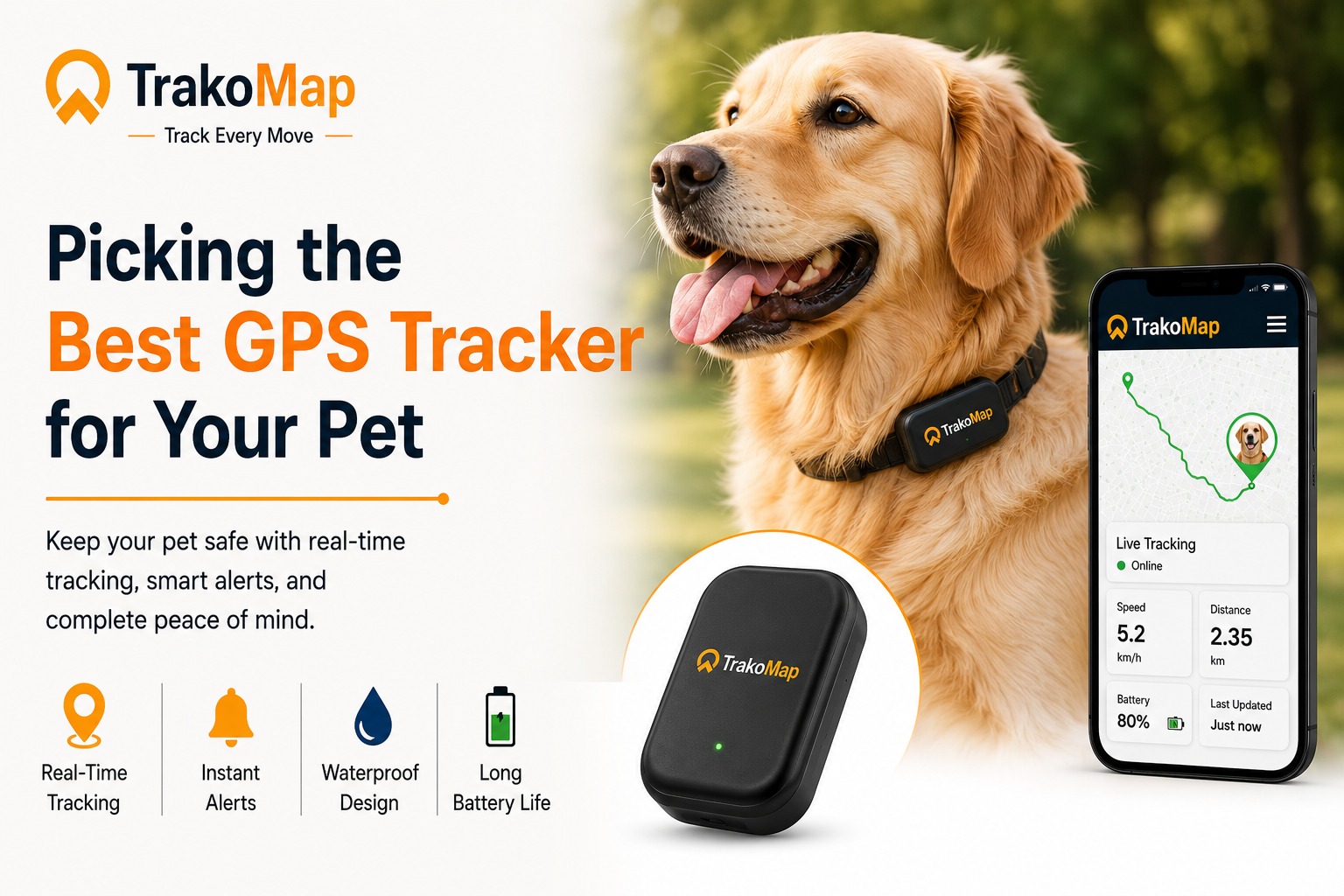 Picking the Best GPS Tracker for Your Pet