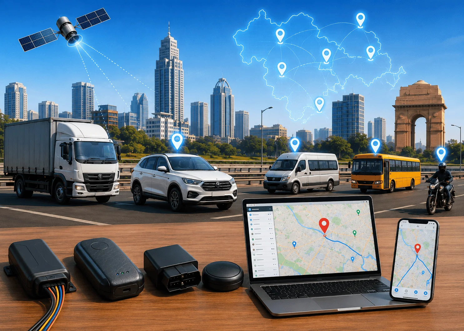 GPS Tracker in Delhi/NCR