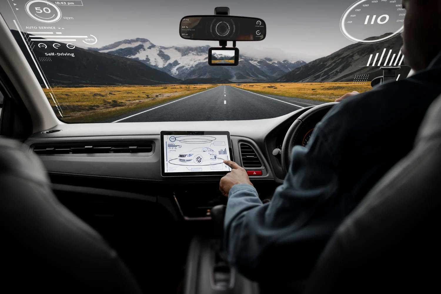 Car Dash Cam with GPS Tracking